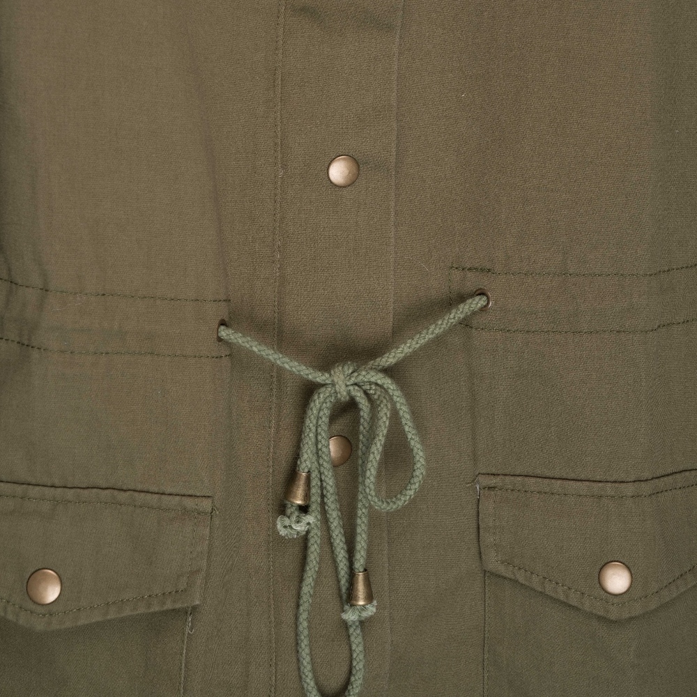 Fall Woven Jacket with front pockets - Picture 7 of 8